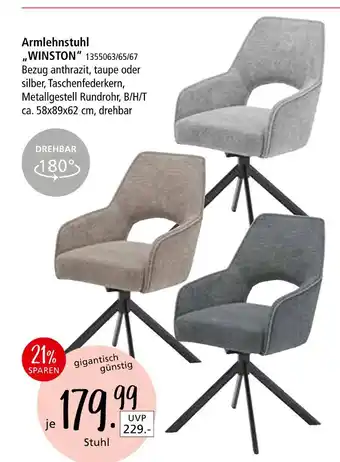 Zurbrüggen Armlehnstuhl winston Angebot