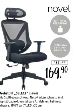 Zurbrüggen Novel drehstuhl select Angebot