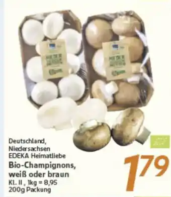 inkoop EDEKA Heimatliebe Bio-Champignons Angebot