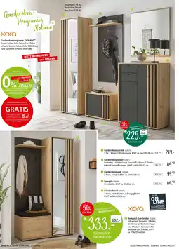 Zurbrüggen Xora garderobenprogramm volano Angebot
