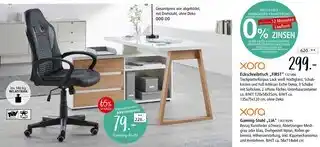 Zurbrüggen Xora eckschreibtisch first oder gaming-stuhl lia Angebot