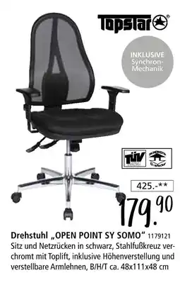 Zurbrüggen Topstar drehstuhl „open point sy somo“ Angebot