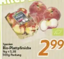 inkoop Bio-Plattpfirsiche Angebot