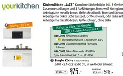Zurbrüggen Yourkitchen küchenblöcke „jazz“ Angebot