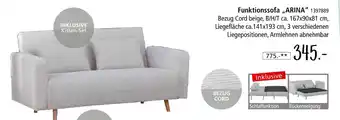 Zurbrüggen Funktionssofa arina Angebot