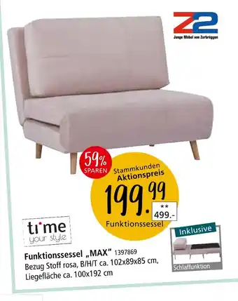 Zurbrüggen Z2 funktionssessel max Angebot