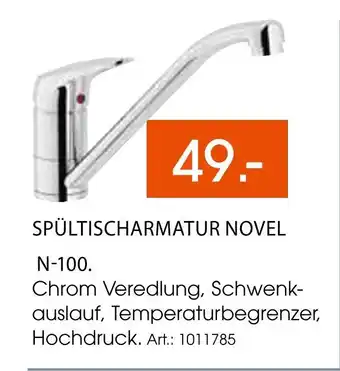 Zurbrüggen Novel spültischarmatur Angebot