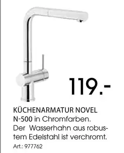 Zurbrüggen Novel küchenarmatur Angebot