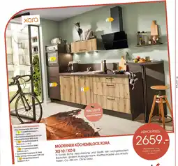 Zurbrüggen Xora moderner küchenblock xora xo 10 / xo 8 Angebot