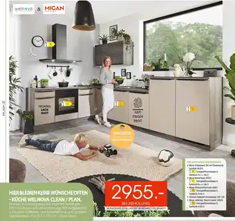 Zurbrüggen Welnova oder mican küche welnova clean oder plan Angebot