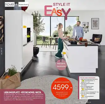 Zurbrüggen Novel & dieter knoll lieblingsplatz - küche novel nicol Angebot