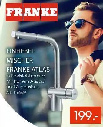 Zurbrüggen Franke einhebel-mischer franke atlas Angebot