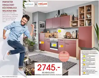 Zurbrüggen Welnova küchenblock welnova win Angebot