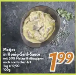 inkoop Matjes in Honig-Senf-Sauce Angebot