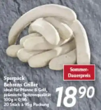 inkoop Sparpack Behrens Griller Angebot