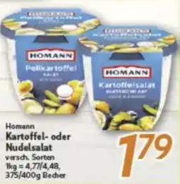 inkoop Homann Kartoffel- oder Nudelsalat Angebot