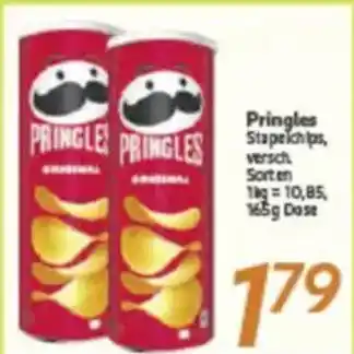 inkoop Pringles Stapelchips Angebot