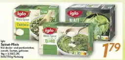inkoop iglo Spinat-Minis Angebot