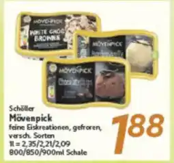inkoop Schöller Mövenpick feine Eiskreationen Angebot