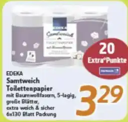 inkoop EDEKA Samtweich Toilettenpapier Angebot