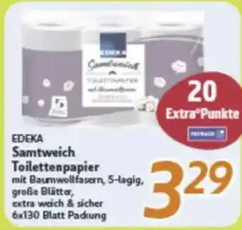 inkoop EDEKA Samtweich Toilettenpapier Angebot