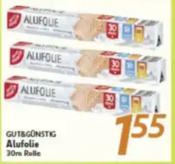 inkoop GUT&GÜNSTIG Alufolie Angebot