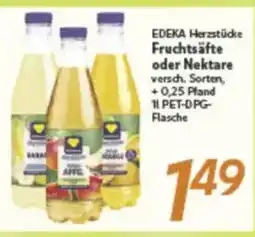 inkoop EDEKA Herzstücke Fruchtsäfte oder Nektare Angebot