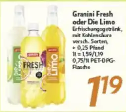 inkoop Granini Fresh oder Die Limo Erfrischungsgetränk Angebot