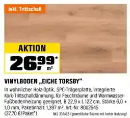 OBI VINYLBODEN,,EICHE TORSBY" Angebot