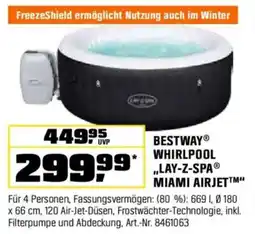 OBI BESTWAY WHIRLPOOL "LAY-Z-SPA MIAMI AIRJET" Angebot