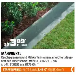 OBI MÄHWINKEL Angebot