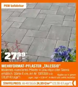 OBI MEHRFORMAT-PFLASTER „TALESSIO" Angebot