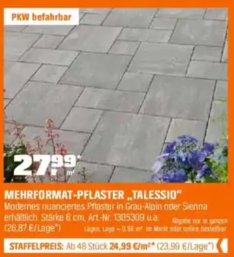 OBI MEHRFORMAT-PFLASTER „TALESSIO" Angebot