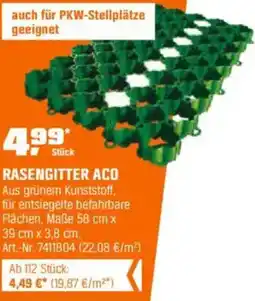 OBI RASENGITTER ACO Angebot