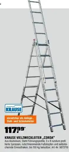 OBI KRAUSE VIELZWECKLEITER „CORDA" Angebot
