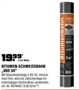 OBI BITUMEN-SCHWEISSBAHN Angebot