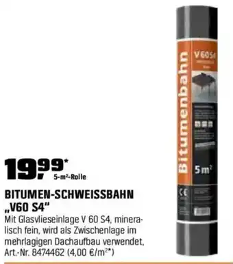 OBI BITUMEN-SCHWEISSBAHN Angebot