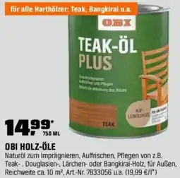 OBI OBI HOLZ-ÖLE Angebot