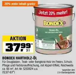 OBI BONDEX HARTHOLZ-ÖL Angebot