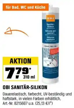 OBI OBI SANITÄR-SILIKON Angebot