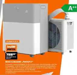 OBI MIDEA KLIMAGERÄT „PORTASPLIT" Angebot