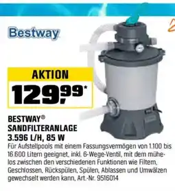 OBI Bestway SANDFILTERANLAGE Angebot