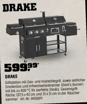 OBI JAMESTOWN GRILL DRAKE Angebot