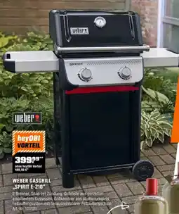 OBI WEBER GASGRILL „SPIRIT E-210" Angebot