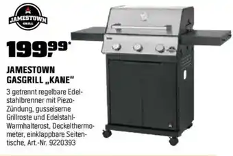 OBI JAMESTOWN GRILL GASGRILL ,,KANE" Angebot