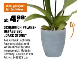 OBI SCHEURICH PFLANZ- GEFÄSS 620 ,,DARK STONE" Angebot