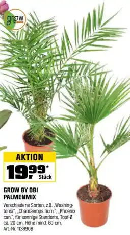 OBI GROW BY OBI PALMENMIX Angebot