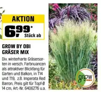 OBI GROW BY OBI GRÄSER MIX Angebot