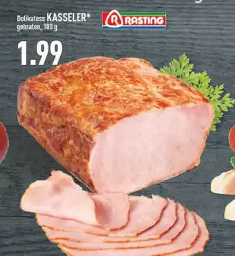 Marktkauf Rasting Kasseler 100g Angebot