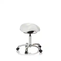 Netto Marken-Discount hjh OFFICE Sattelhocker ORTHO SIT Kunstleder ohne Armlehnen Angebot
